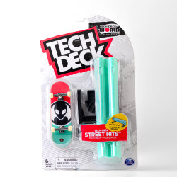 TECH DECK WORLD LIMITED SERIES FINGER ALIEN + OBSTACULO TRAFFIC STOP